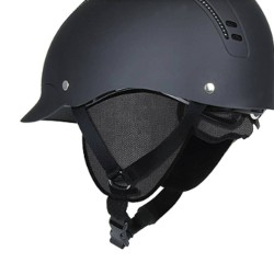 Casque Casco Passion Plus Noir pack hiver