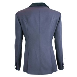 Veste de concours Equestro Navy dos