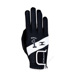 Gants Roeckl Mission Junior Noir et Blanc