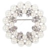 Broche Crystal perles & cristaux