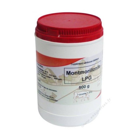 Montmorillonite pour poulains