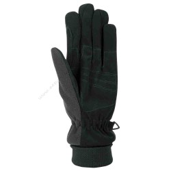 Gants équitation fourrure polaire