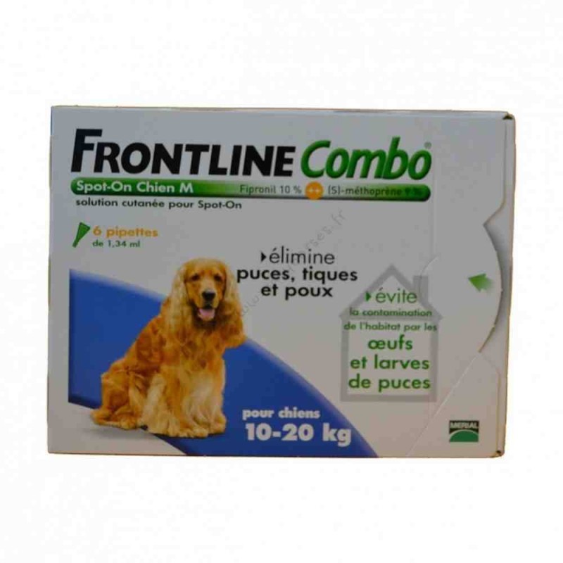Frontline Combo Spot-on M chien moyen