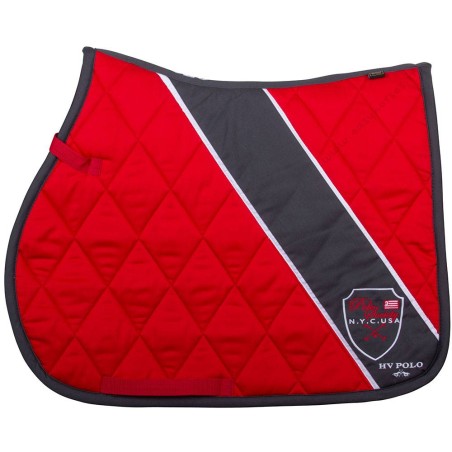 HV Polo Tapis de selle Abee Rouge