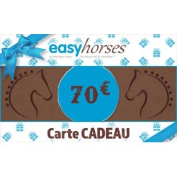 Carte cadeau Easyhorses - 70€