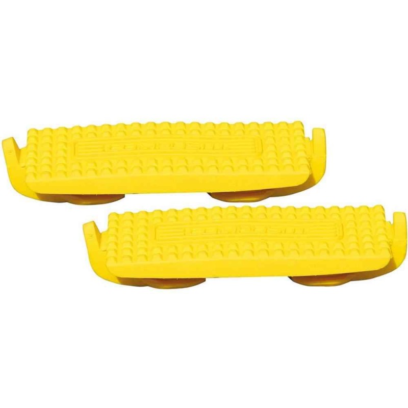 Semelles pour étriers Compositi Profile Premium jaunes Semelles pour étriers Compositi Profile Premium jaunes
